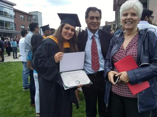 Isabel & parents