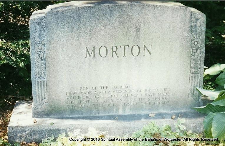 Morton headstone