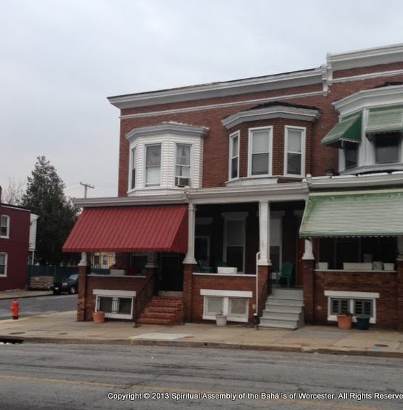 Struven's family house in Baltimore